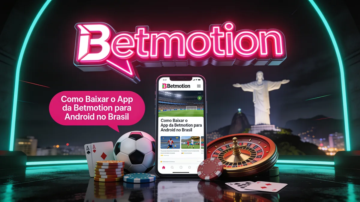 Como Baixar o App da Betmotion para Android no Brasil para jogadores no Brasil