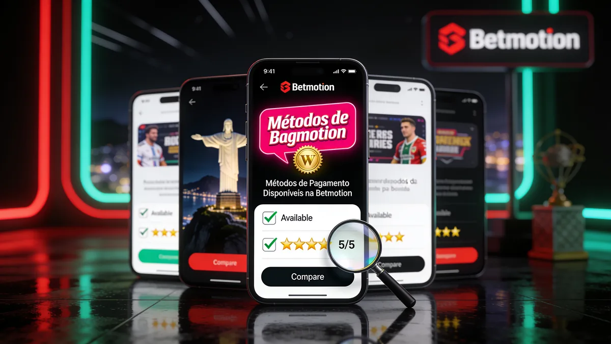 Métodos de Pagamento Disponíveis na Betmotion para jogadores no Brasil